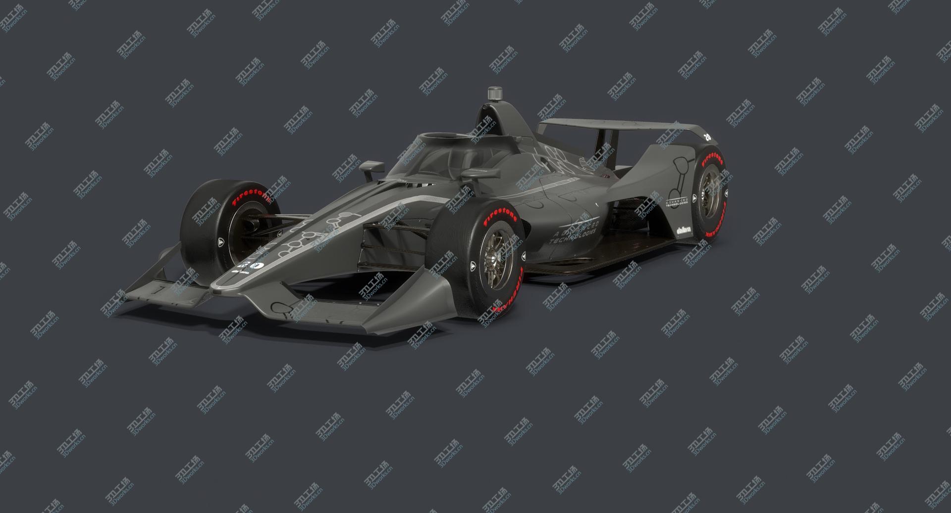 images/goods_img/202104094/Dallara DW12 Aeroscreen 2020 Speedway Race Car 3D/5.jpg